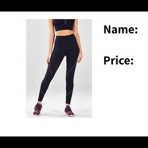 Fabletics high waisted powerhold leggings